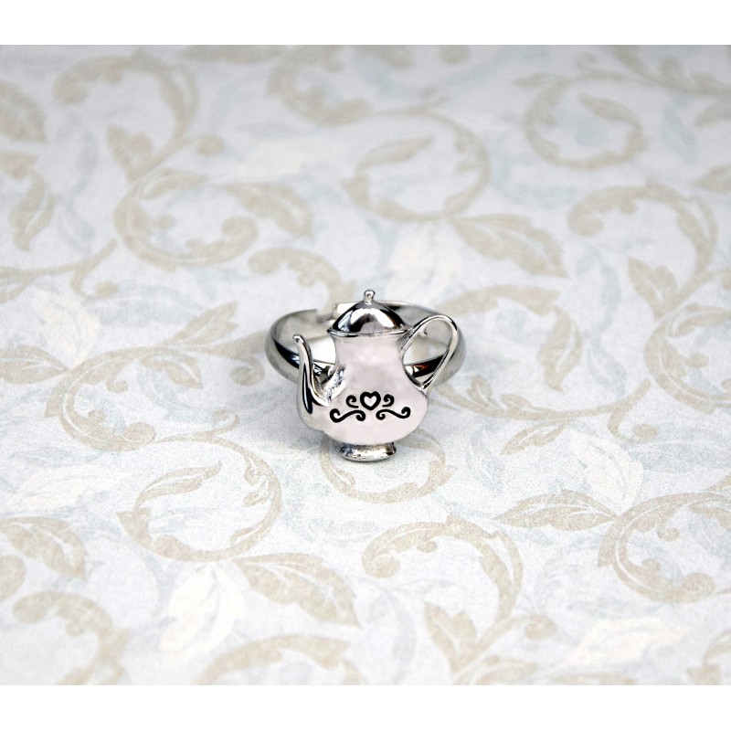 Anello "Teiera del Cappellaio Matto" - immagine 2