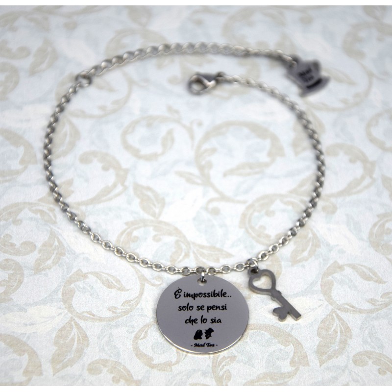 Bracciale "Alice e il Cappellaio Matto" - immagine 2