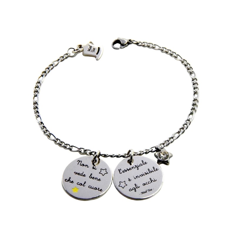 Bracciale "L'essenziale è invisibile agli occhi"