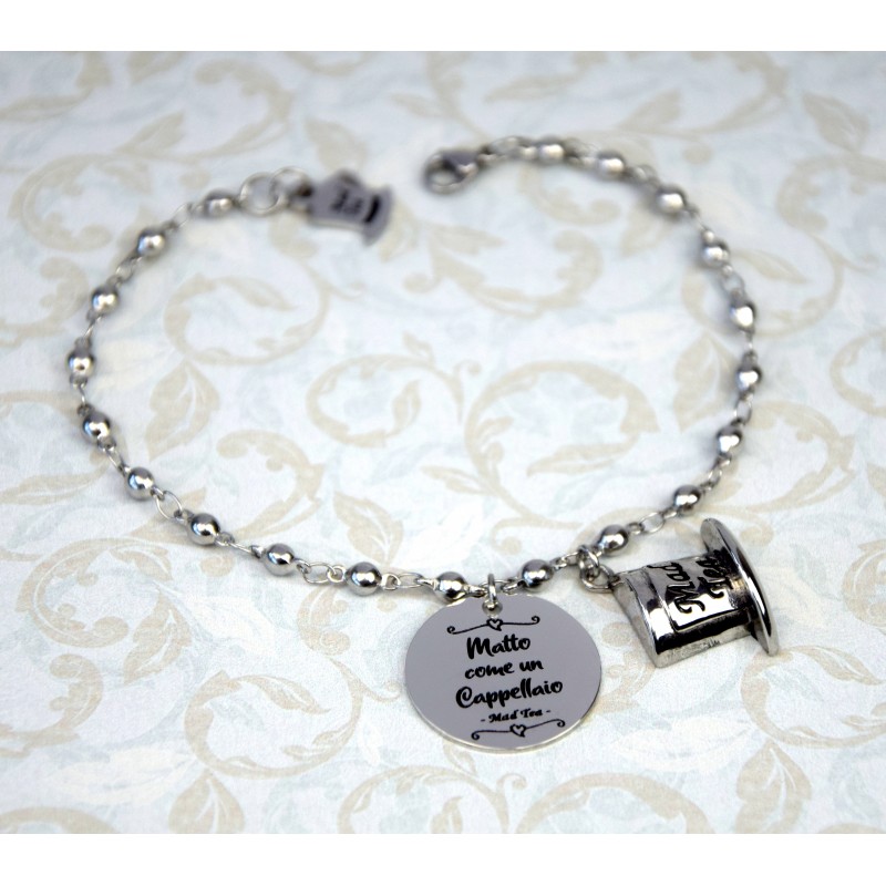 Bracciale "Matto come un Cappellaio" - immagine 2