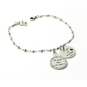 Bracciale "Per quanto tempo รจ per sempre"