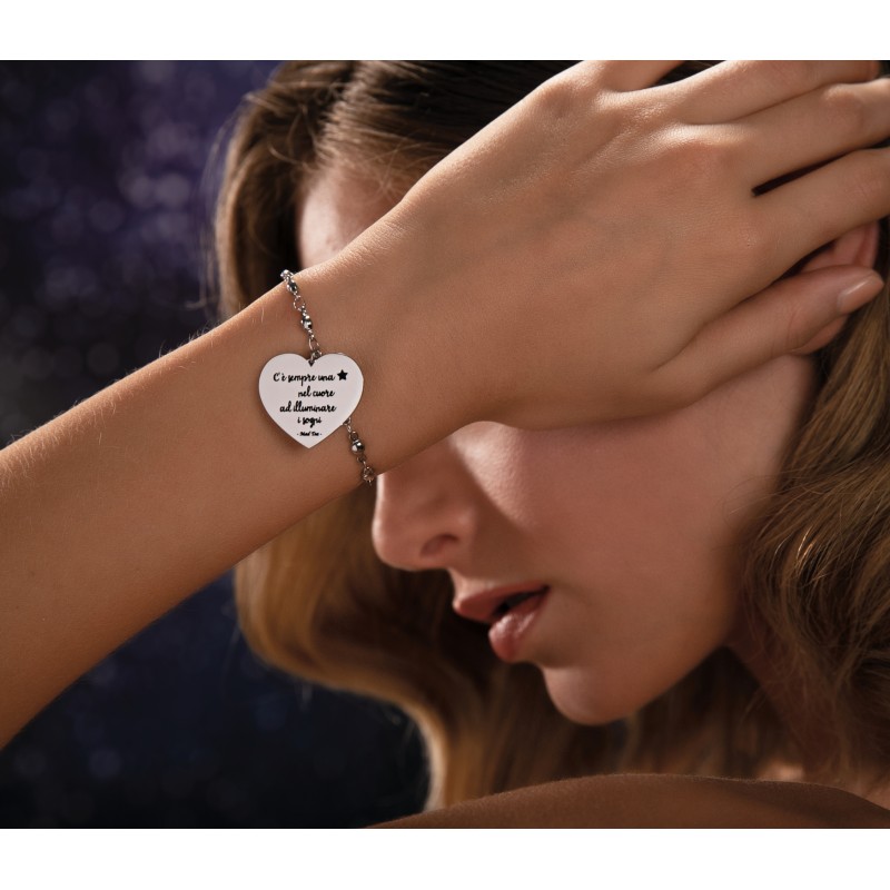 Bracciale "Una stella nel cuore" - immagine 2