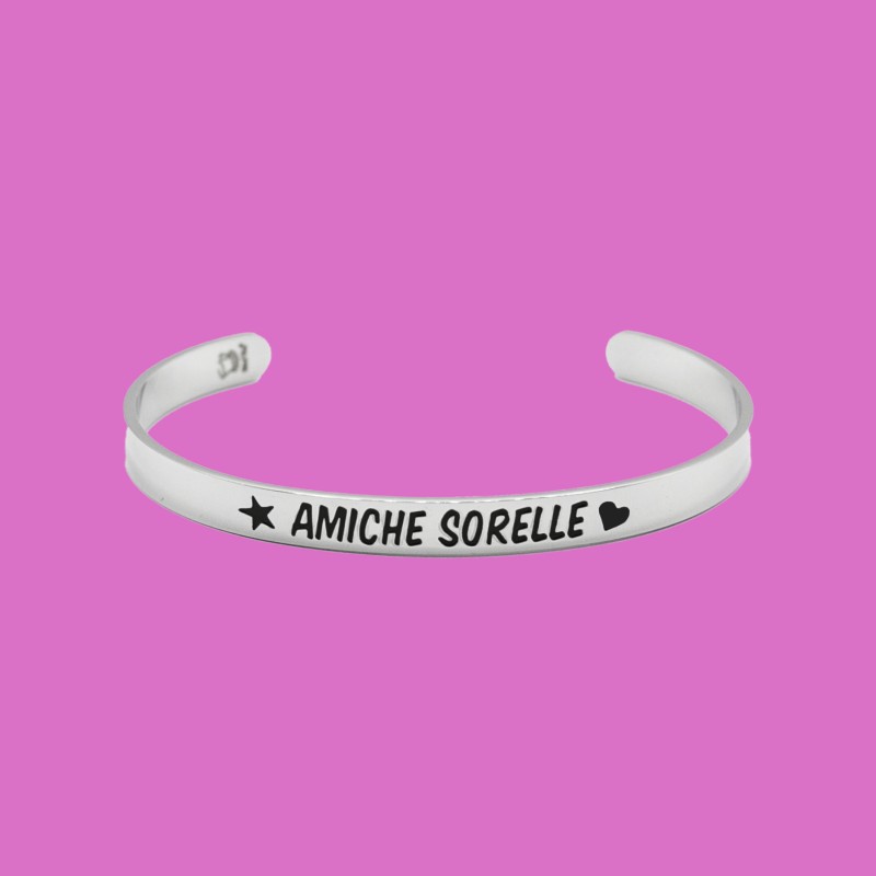 Bracciali rigido "Amiche Sorelle" - immagine 2