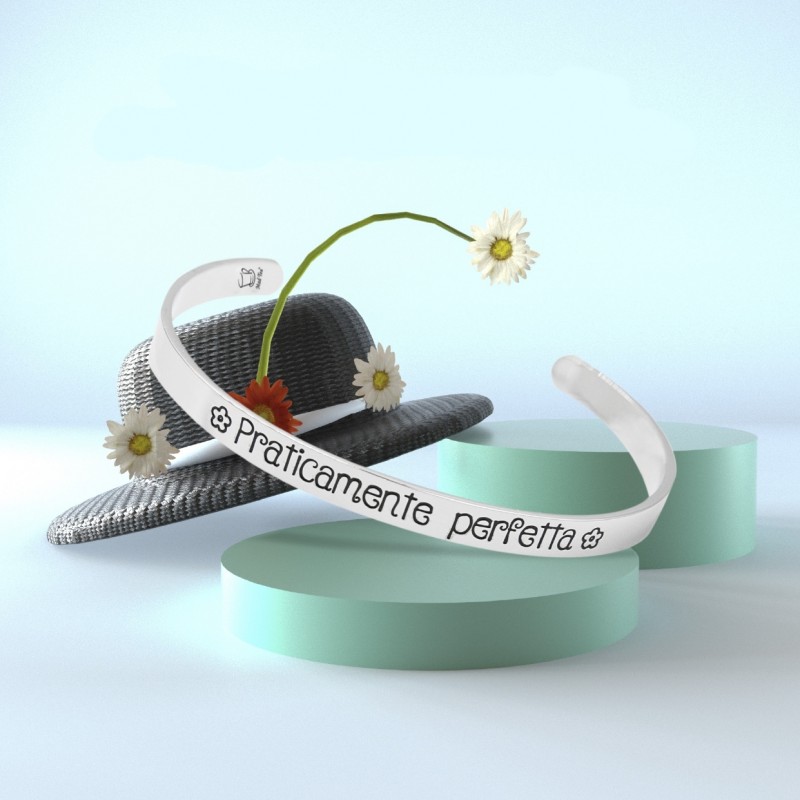 Bracciali rigido "Praticamente perfetta" - immagine 2