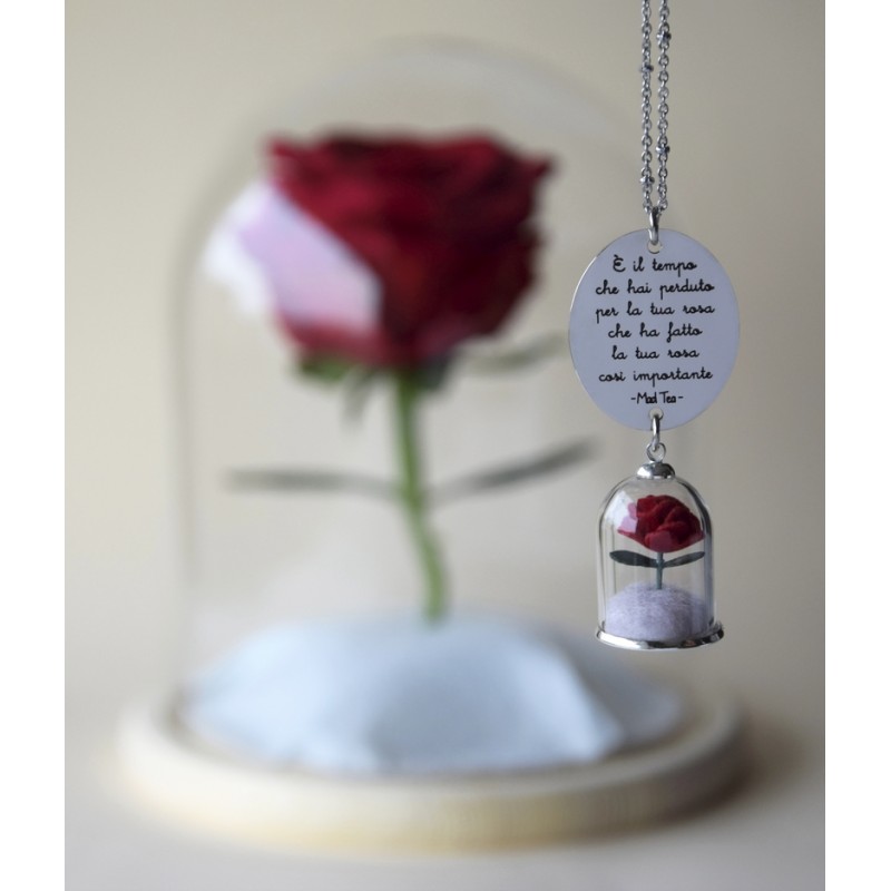 Collana "Rosa del Piccolo Principe" - immagine 3
