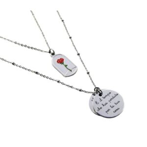 Collana "Rosa del Piccolo Principe nยฐ2"