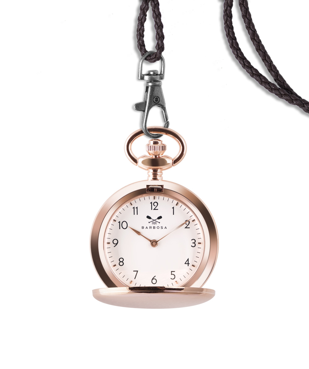 Orologio da tasca rosè