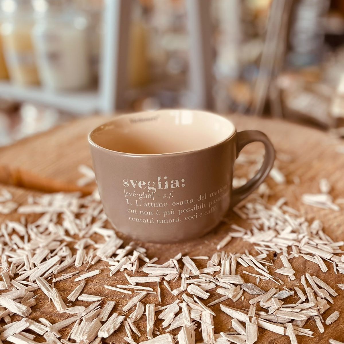 Tazza jumbo sveglia