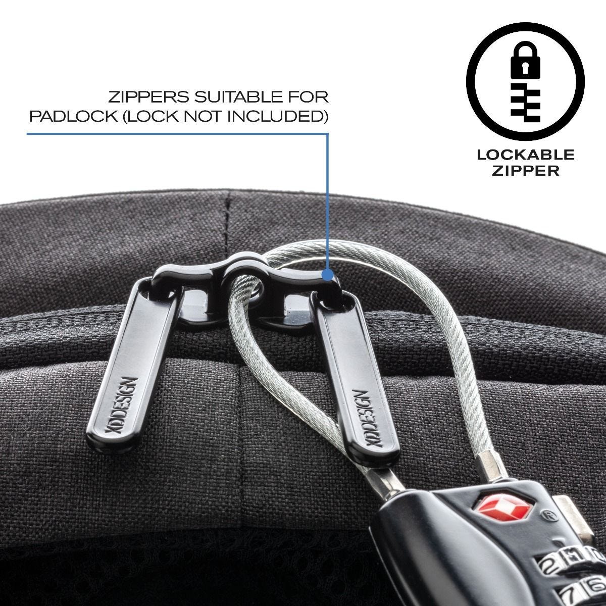 Zaino Bobby Hero Regular Antifurto Grigio - immagine 5