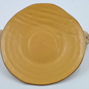 Piatto Dessert giallo