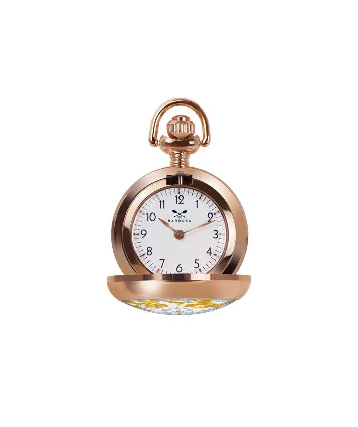 Pocket Maiolica Bianca con Collana Rollò Rosè - immagine 2