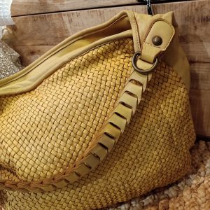 Borsa Intreccio Yellow