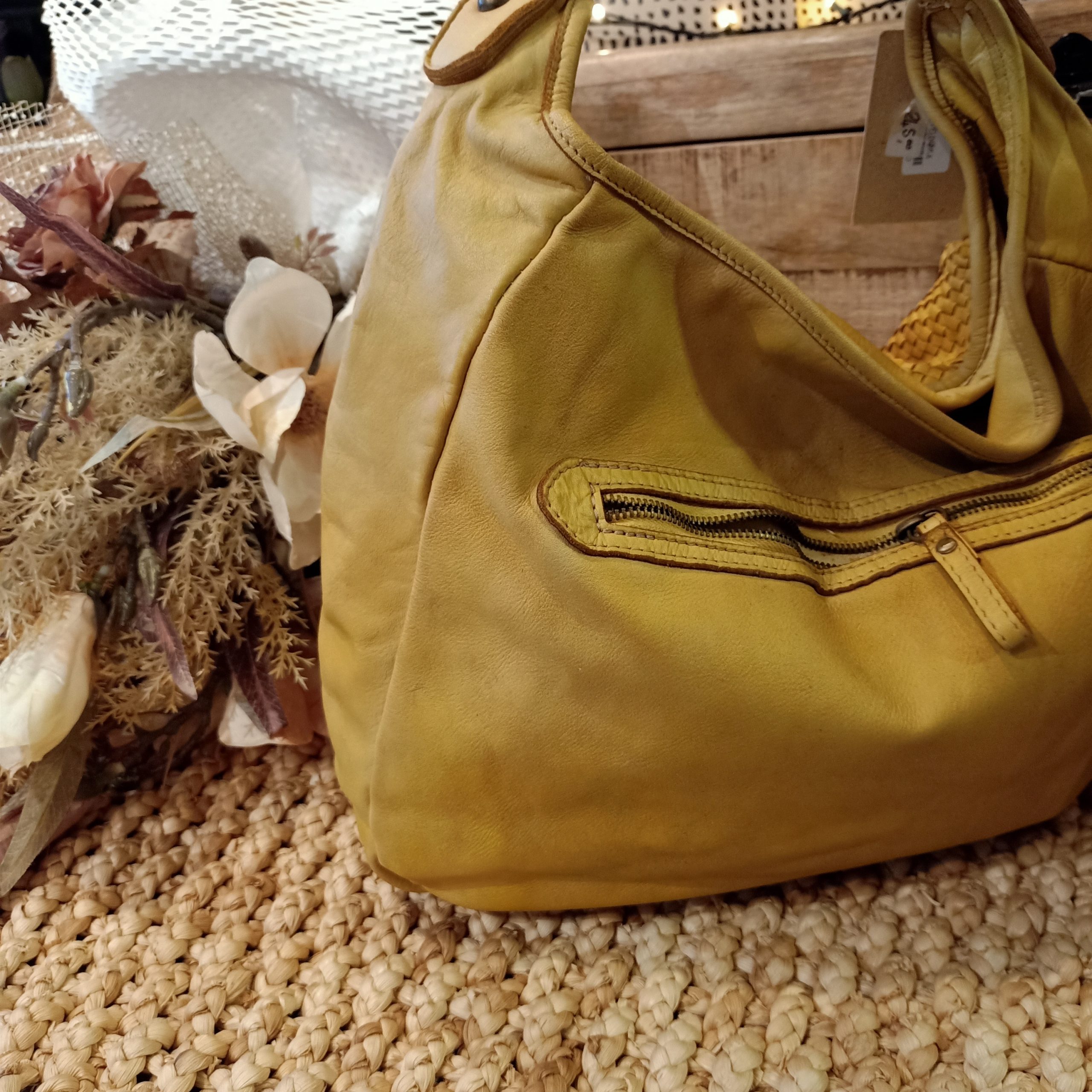 Borsa Intreccio Yellow - immagine 6