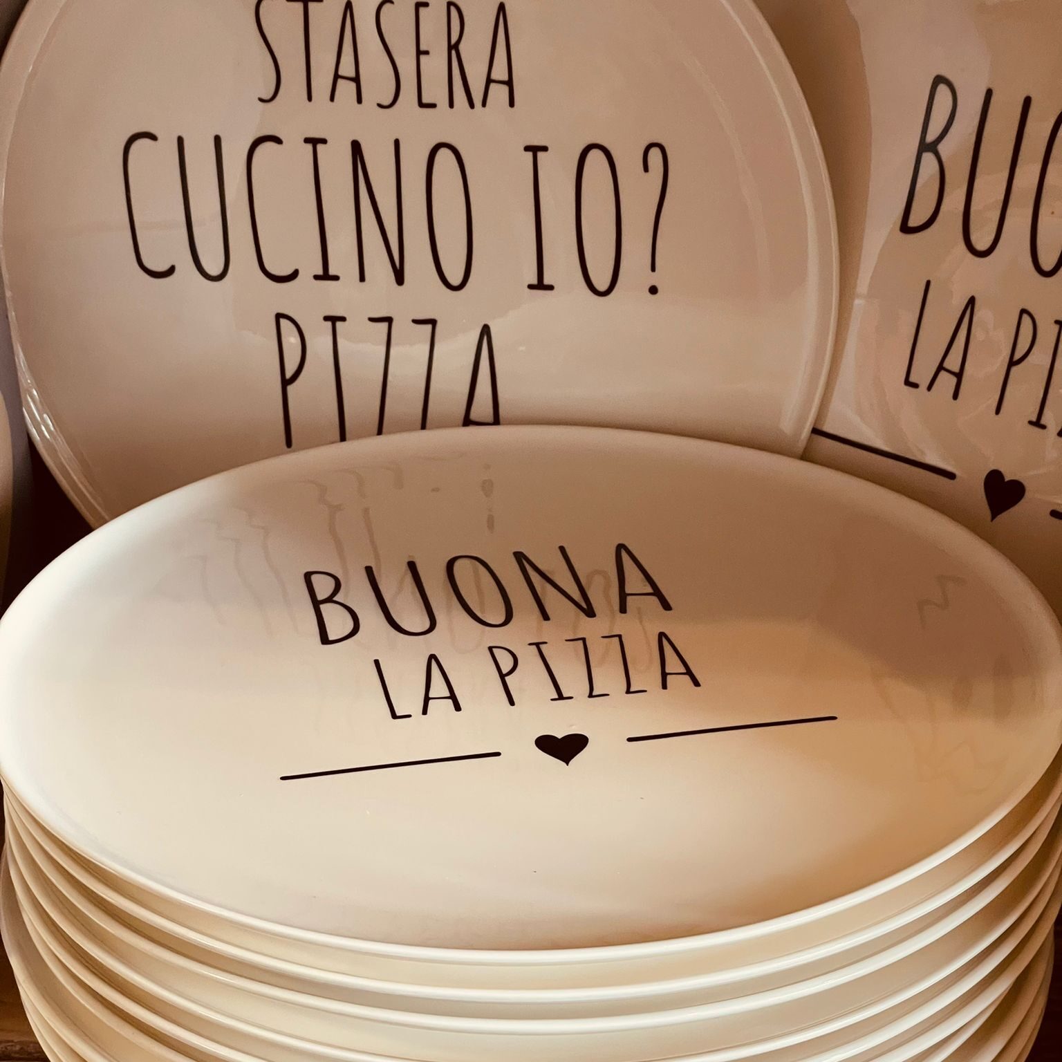 PIatto pizza Nuvole di stoffa