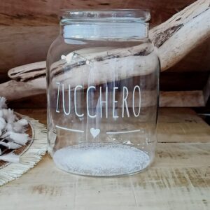 Barattolo borosilicato "zucchero"