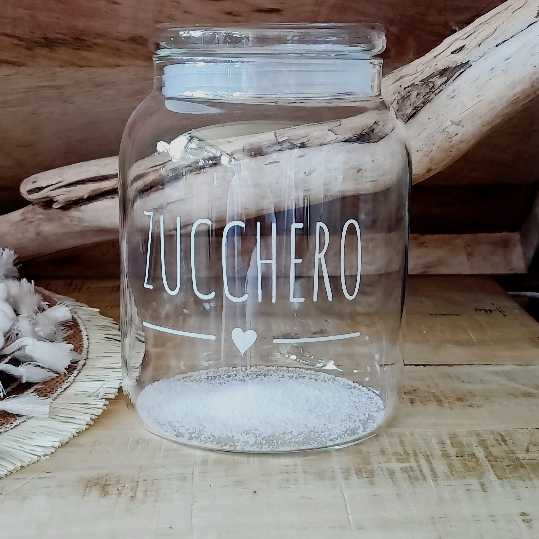 Barattolo borosilicato "zucchero"