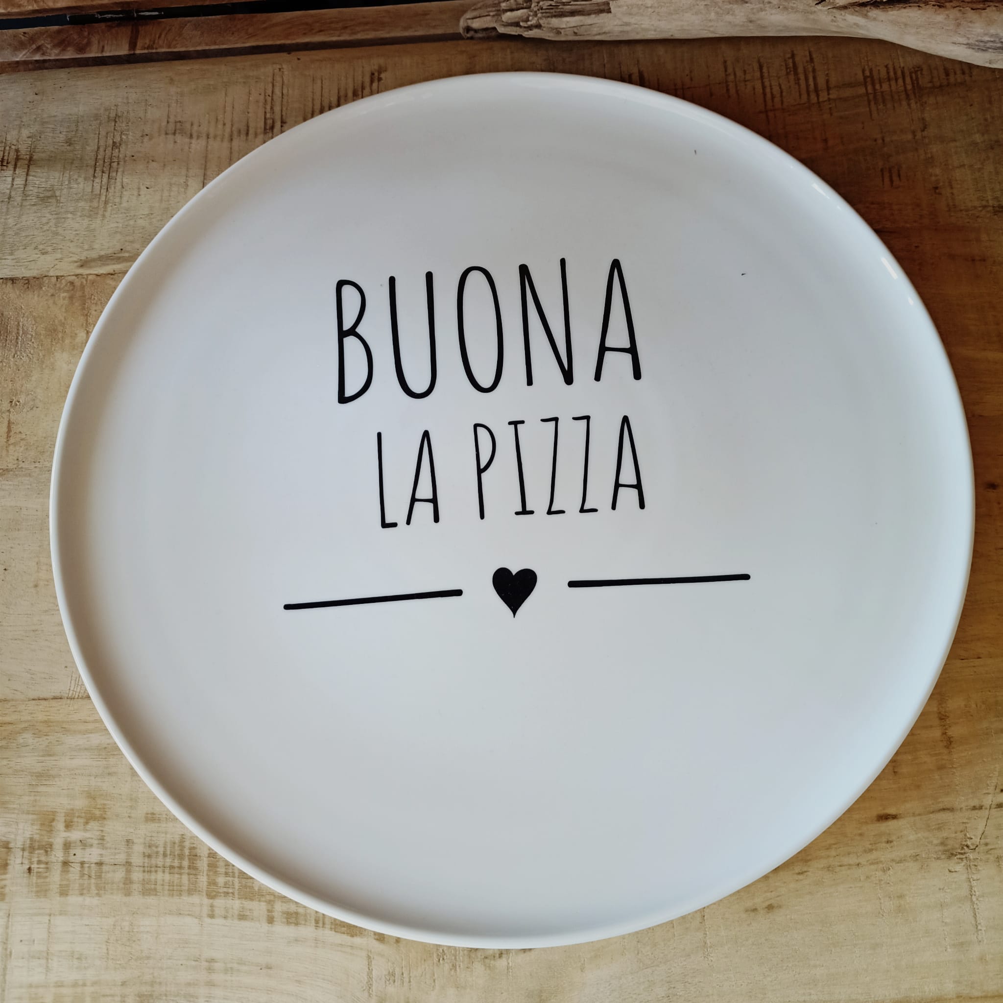 Piatto pizza “buona la pizza"
