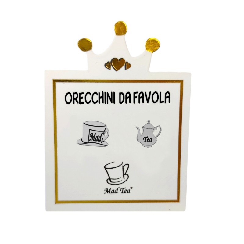 Orecchini "Cappellaio Matto style"