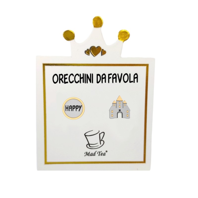Orecchini Castello "Happy as a Princess"
