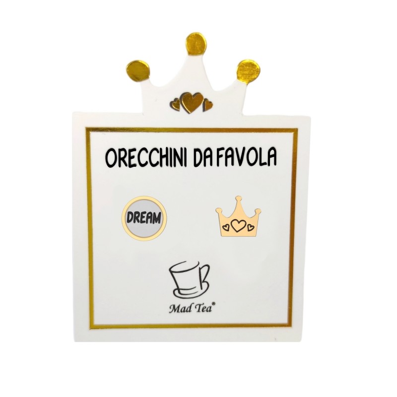 Orecchini Corona "Dream of a Princess" - immagine 3