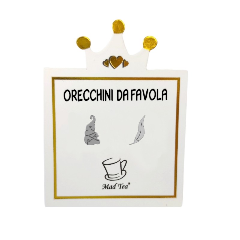 Orecchini "Piuma magica"