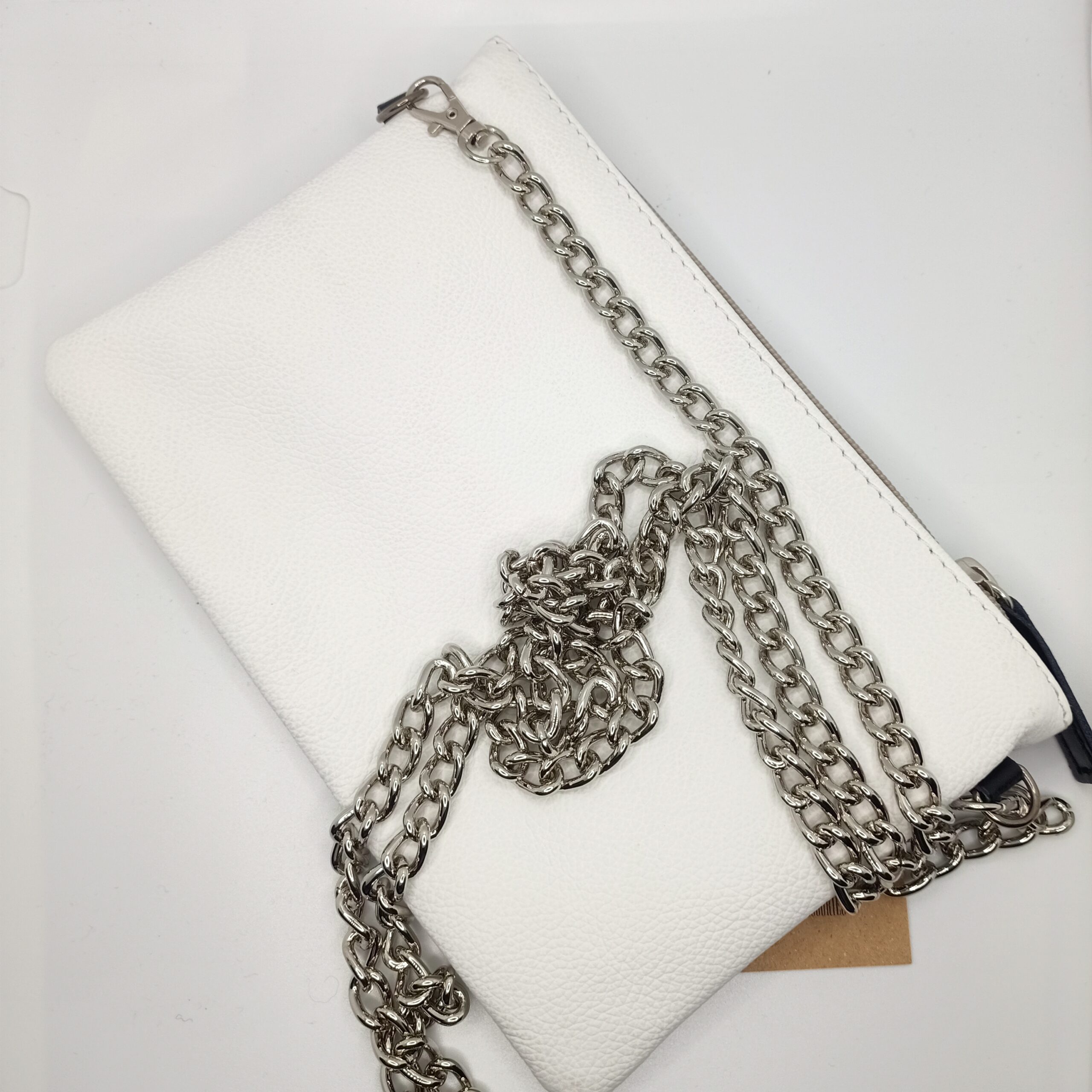 Pochette in Pelle Bianca - immagine 5