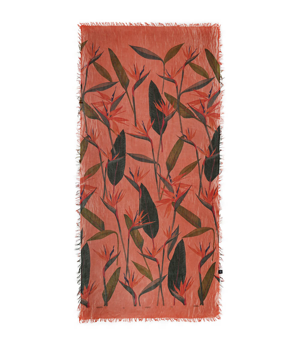 Foulard De Chirico Rosso