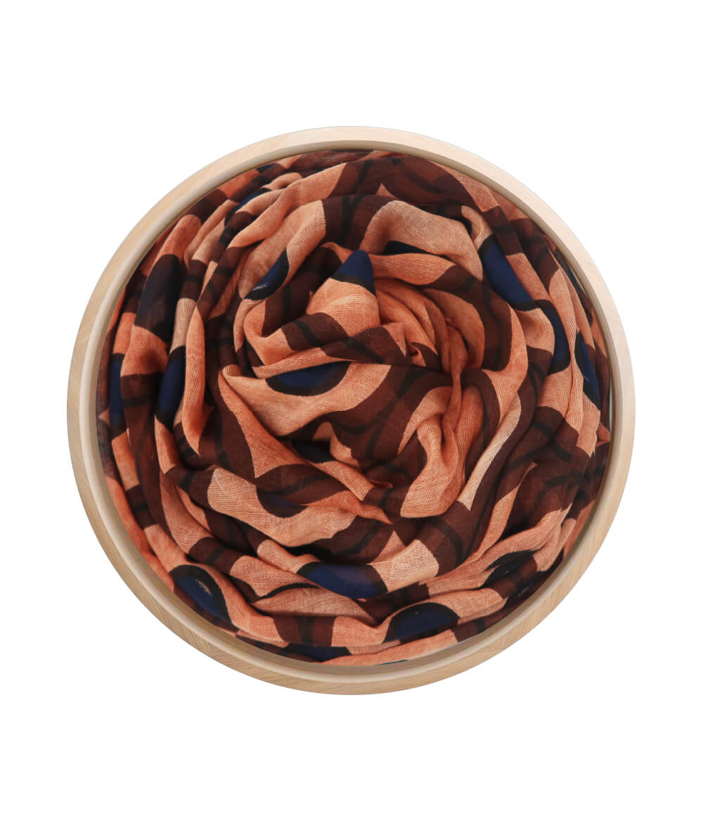 Foulard Escher Rosso