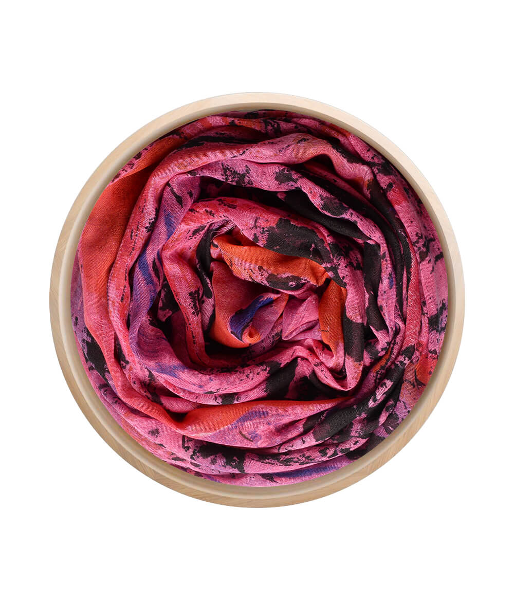 Foulard Chagall Fucsia