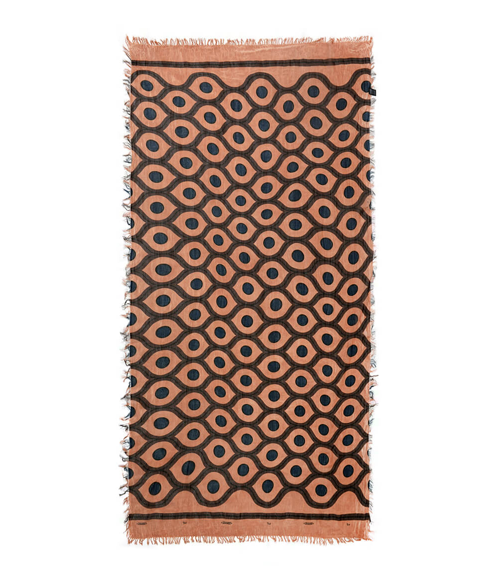 Foulard Escher Rosso