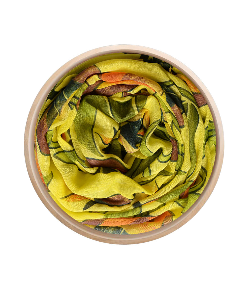 Foulard Mucha Giallo