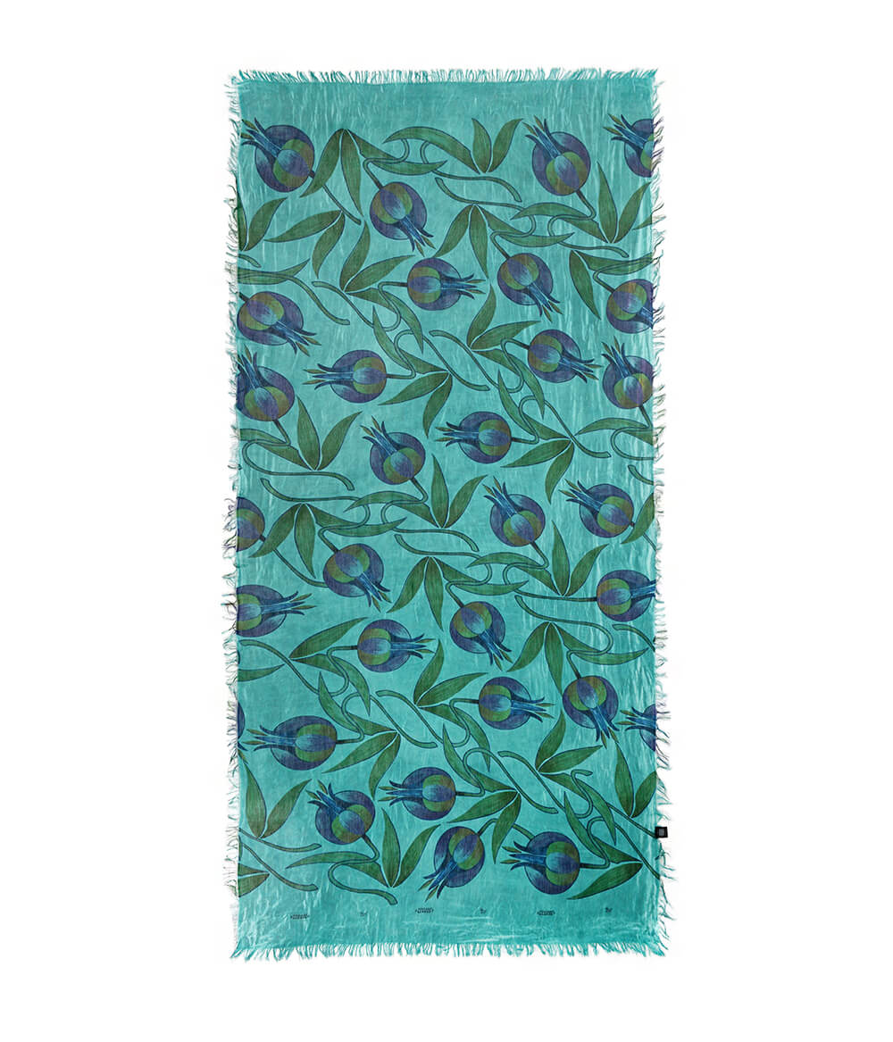 Foulard Mucha Turchese