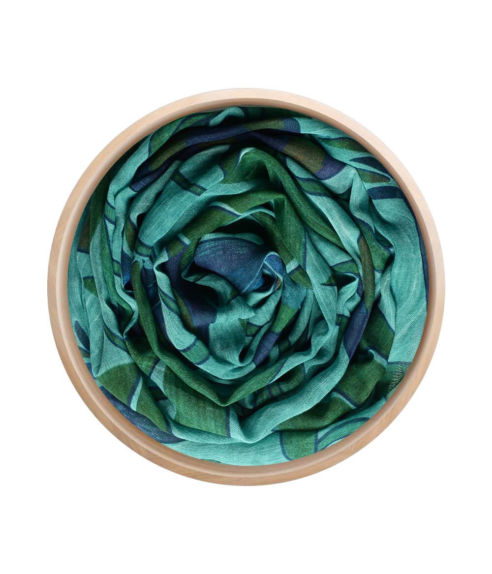 Foulard Mucha Turchese