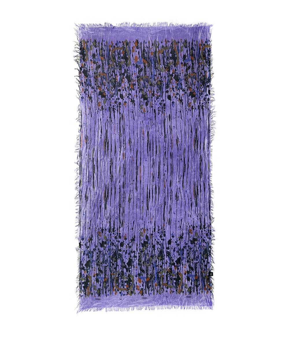 Foulard Pollock Viola