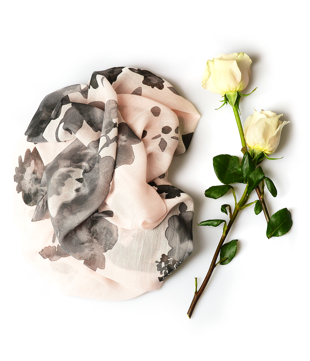 Foulard Renoir Bianco