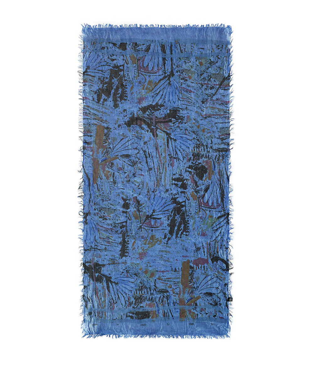 Foulard Chagall Blu - immagine 2