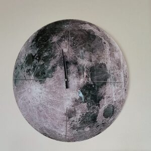 Orologio Luna in vetro