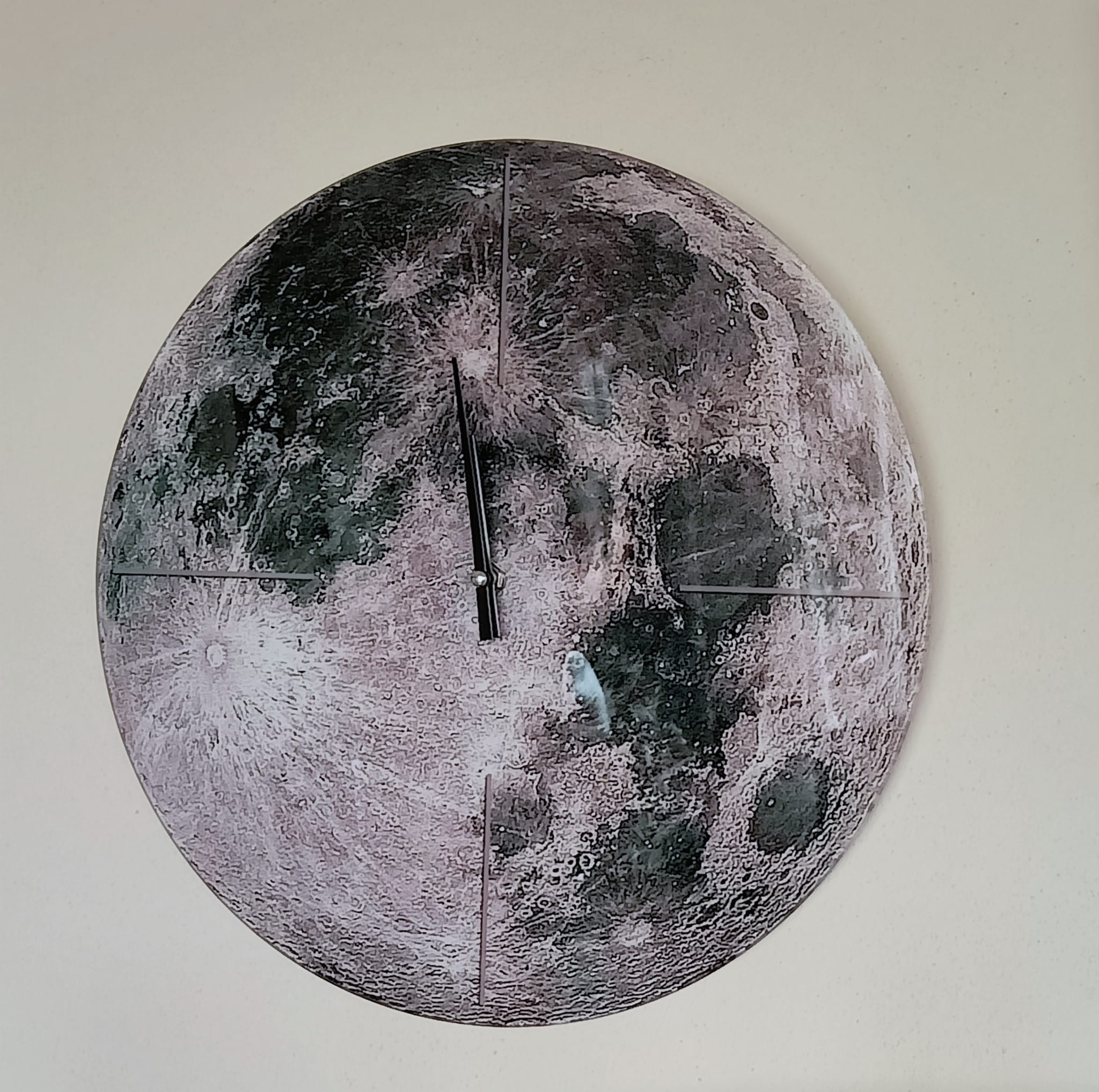 Orologio Luna in vetro