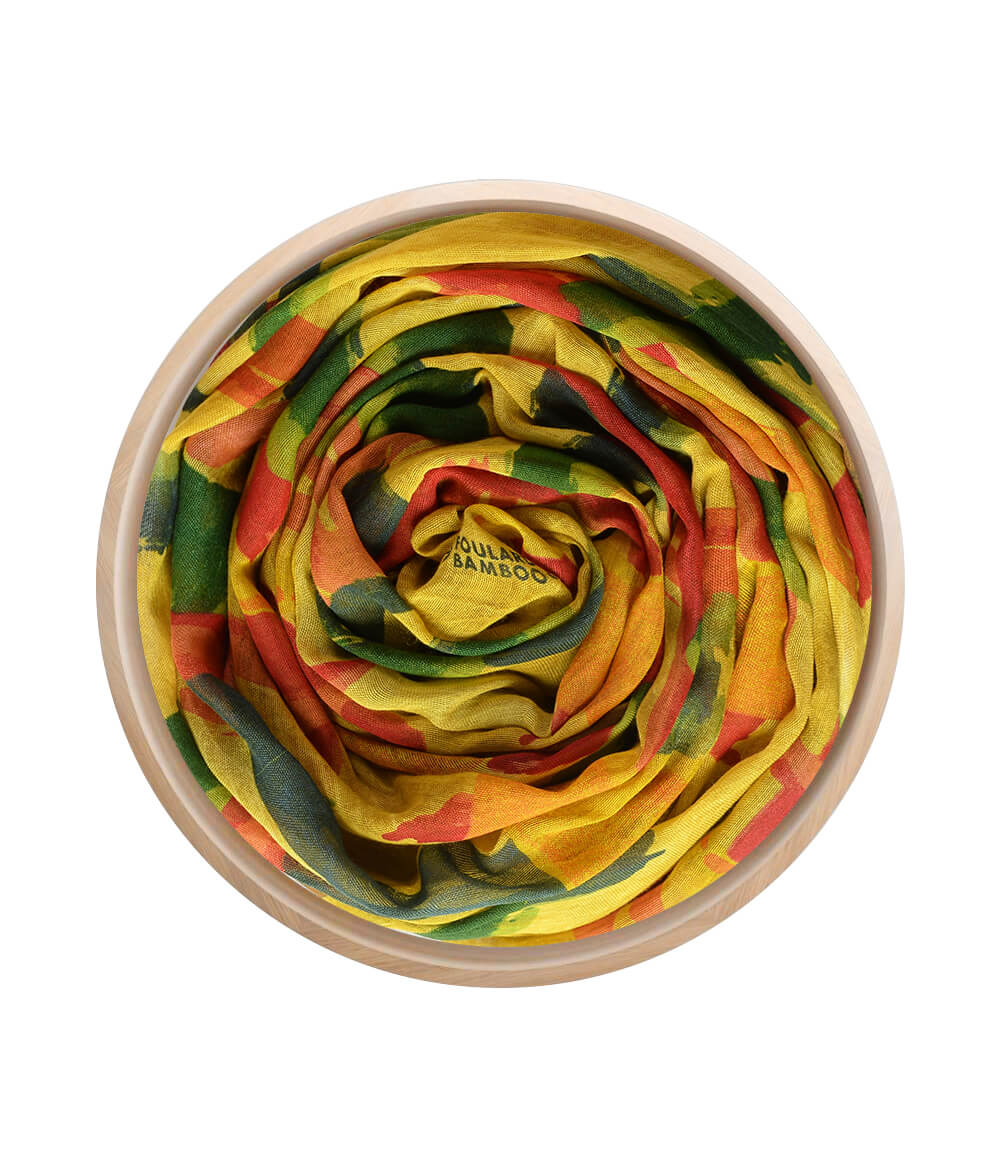 Foulard Mirรฒ Giallo