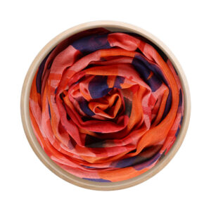 Foulard Mirรฒ Rosso