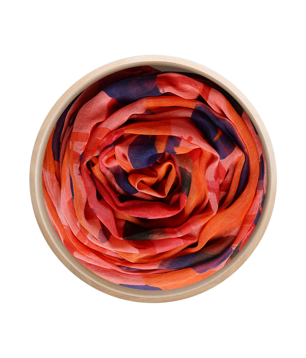 Foulard Mirรฒ Rosso