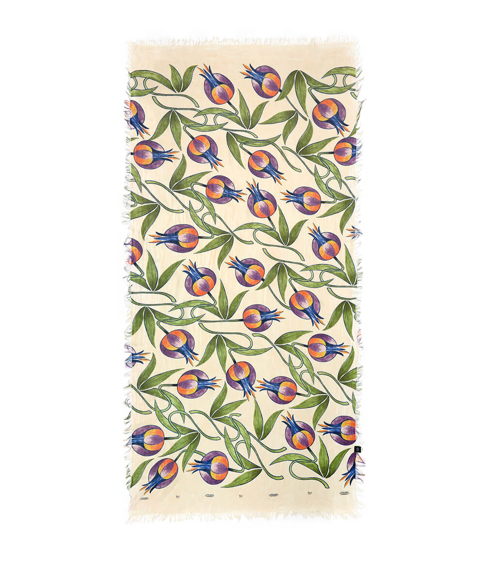 Foulard Mucha Beige