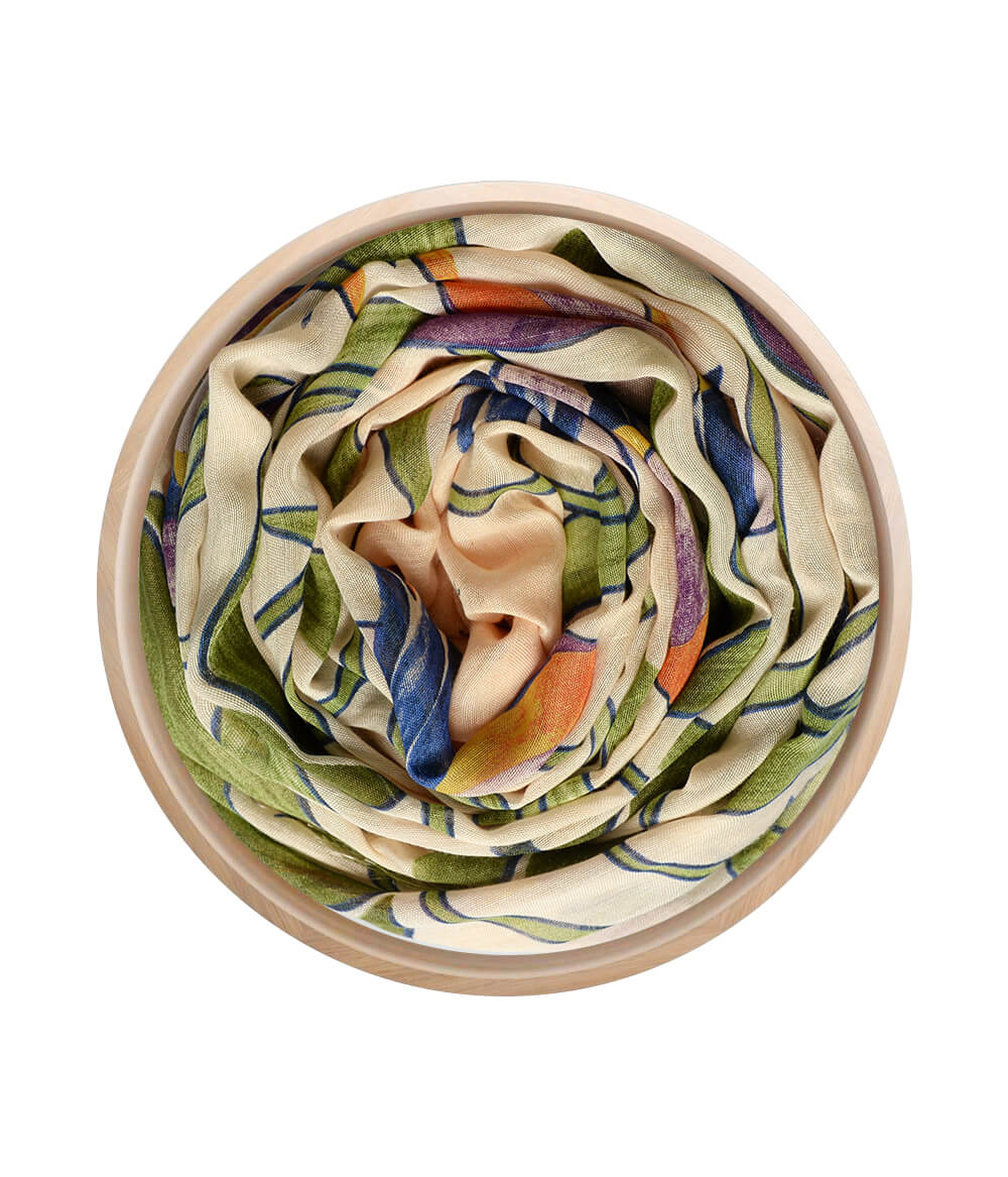 Foulard Mucha Beige