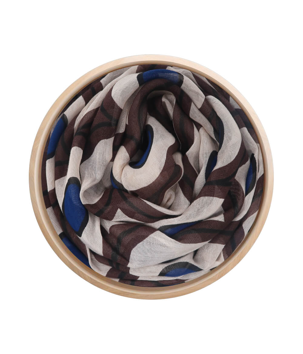 Foulard Escher Grigio