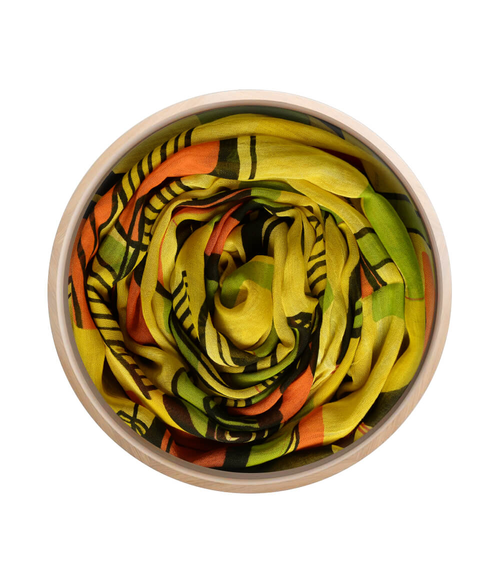 Foulard Picasso Giallo