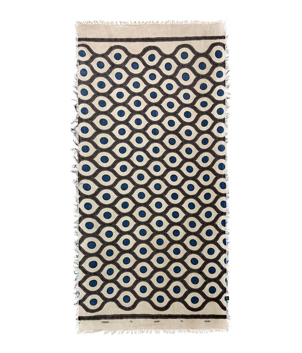Foulard Escher Grigio