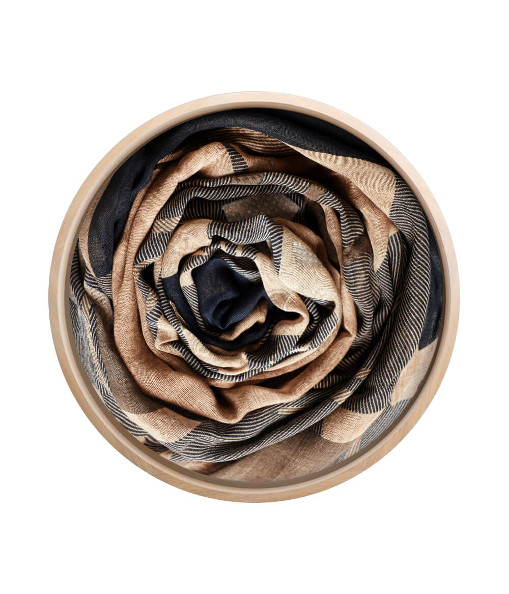 Foulard Klee Brown