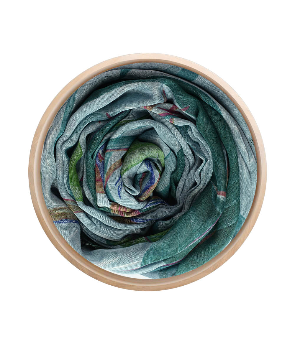 Foulard De Chirico Verde