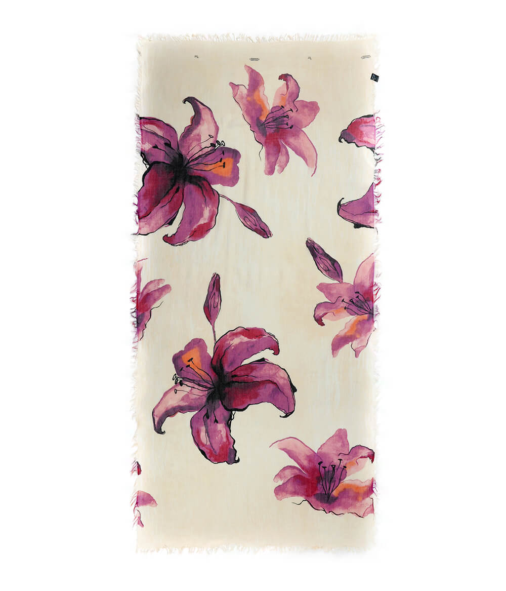 Foulard Degas Rosa