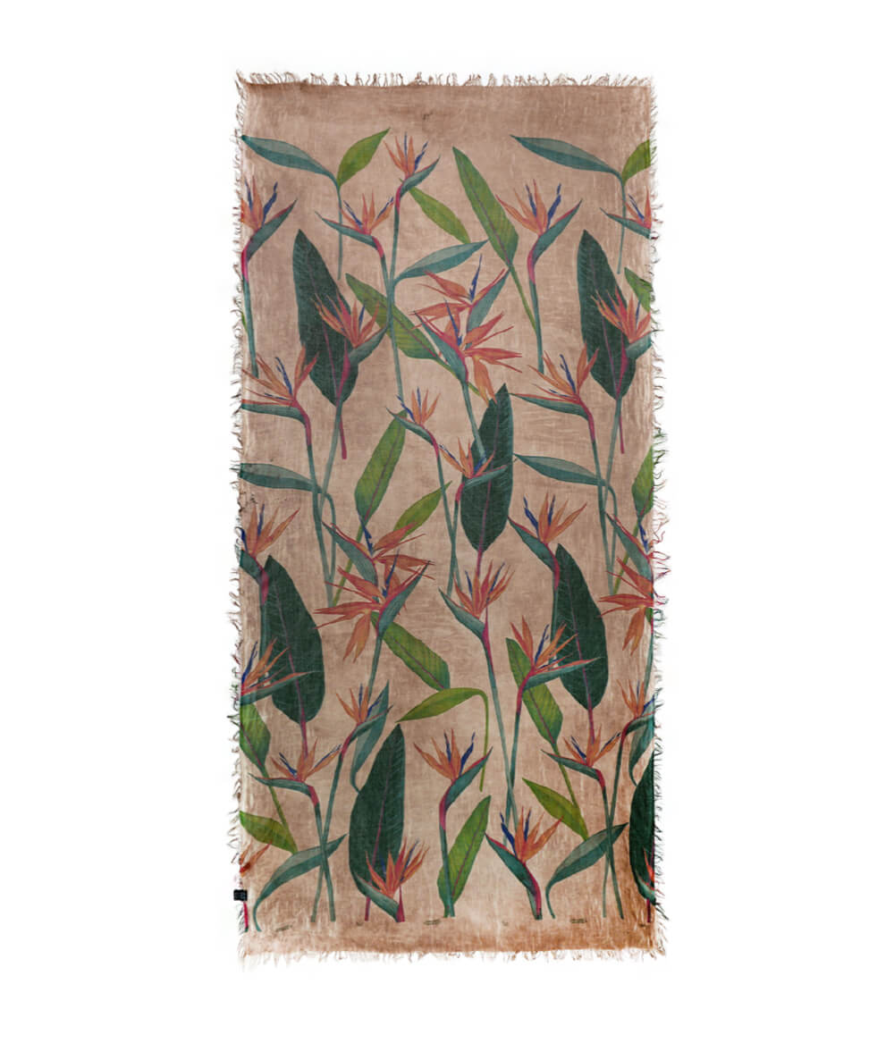Foulard De Chirico Brown